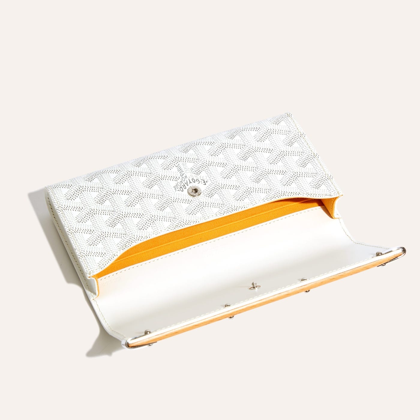 Goyard Monte-Carlo Mini Case White - Image 4